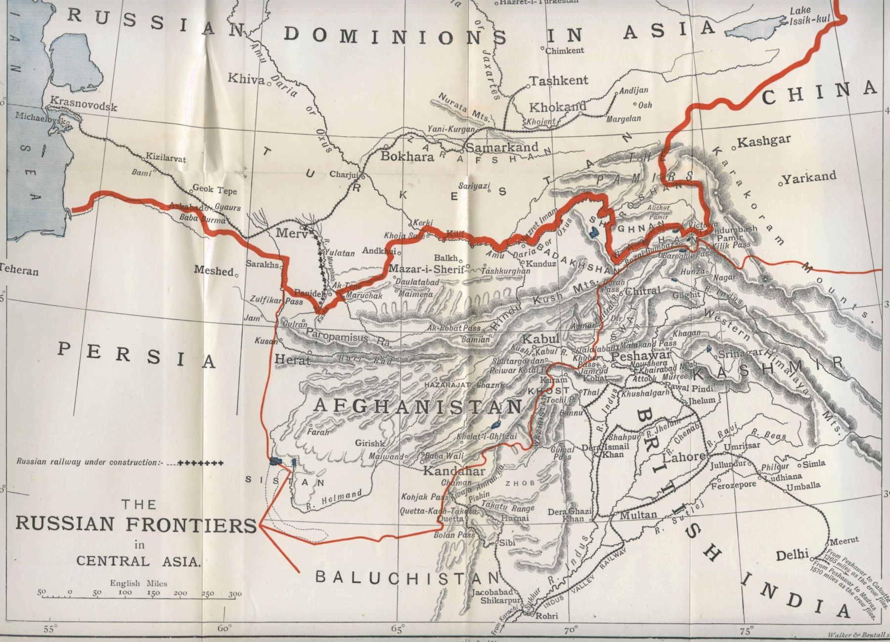 map india Asian afghanistan of